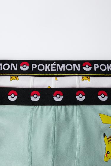 6-14 YEARS/ TWO-PACK OF POKÉMON ™ BOXERS - Blue green by Zara - Image 1
