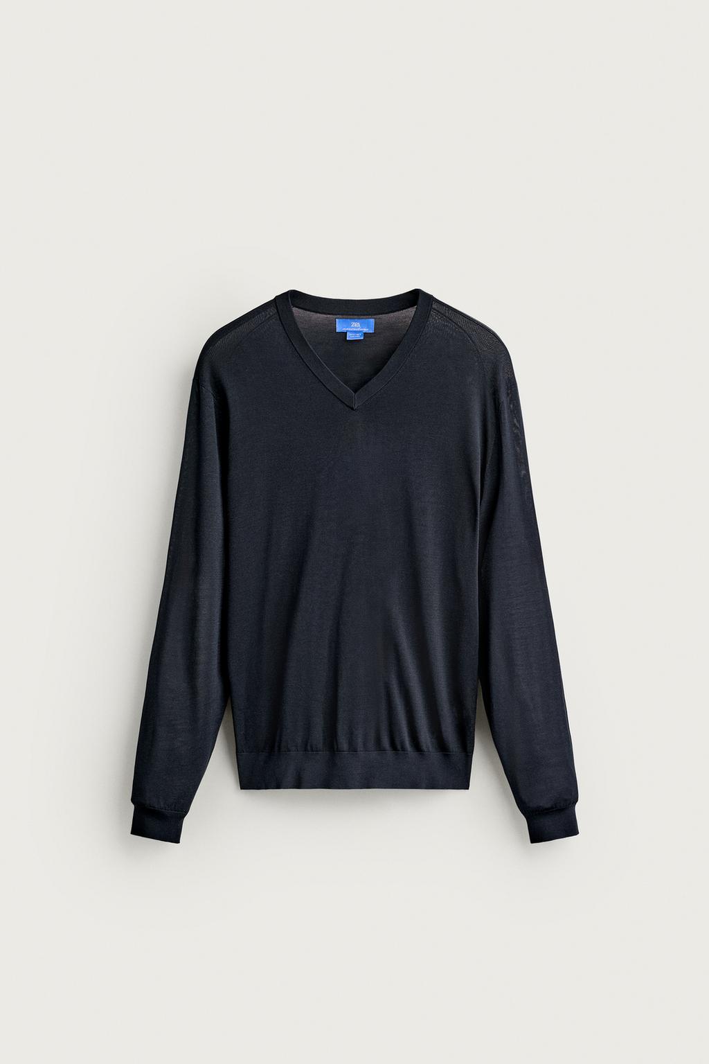 LIGHTWEIGHT 100% SILK JUMPER AARON LEVINE X ZARA