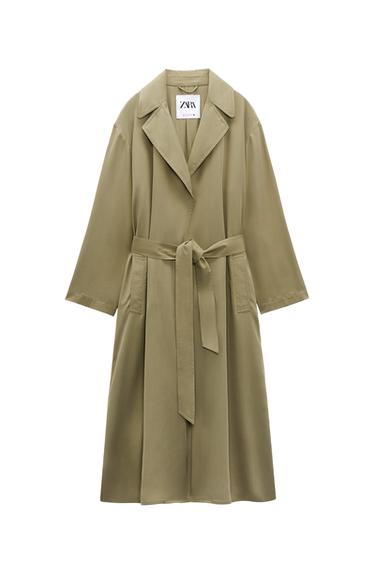 FLOWING TRENCH COAT