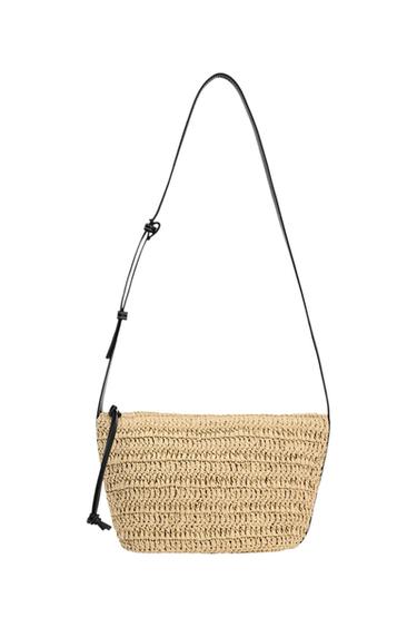 WOVEN CROSSBODY BAG