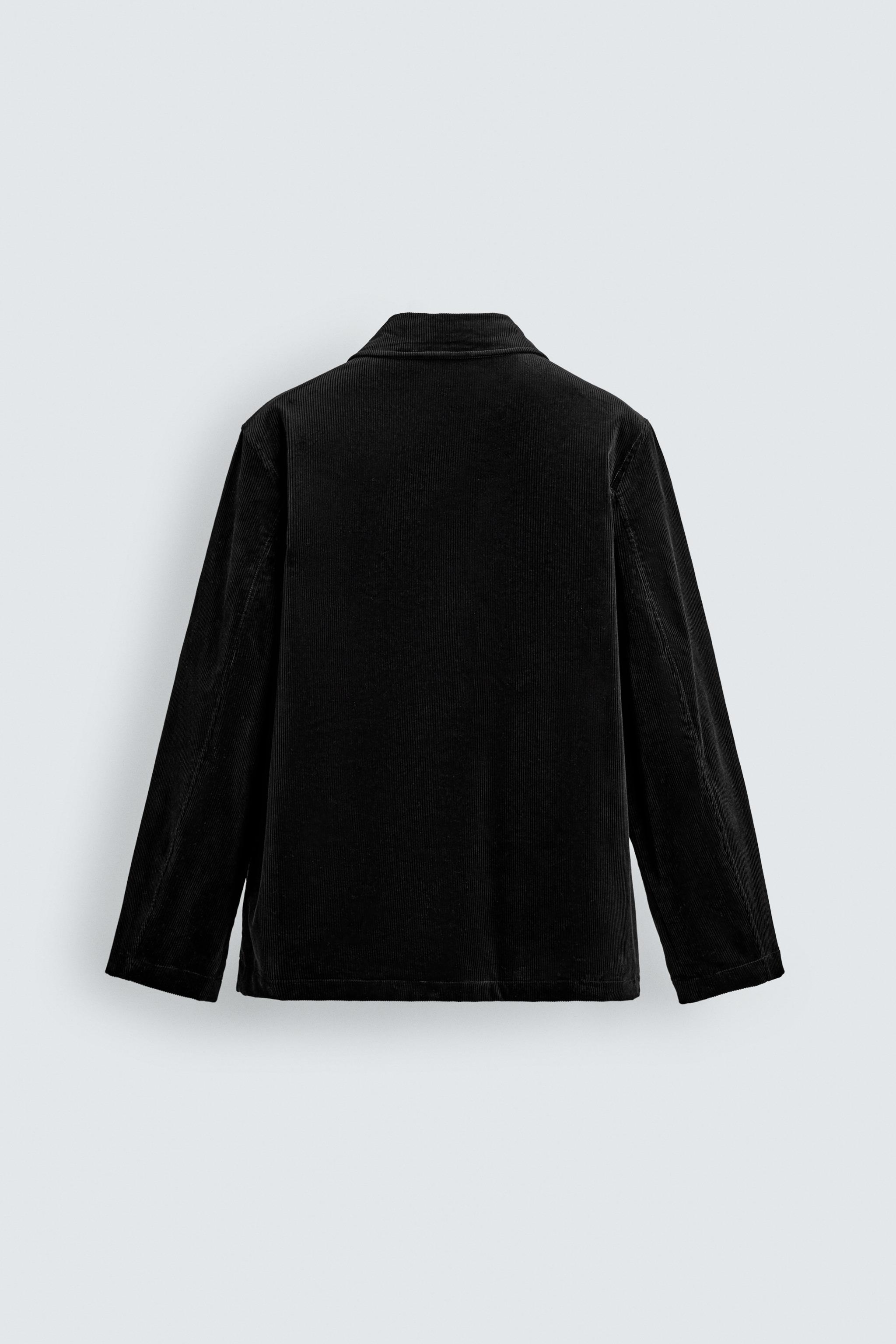 ポケット付きコーデュロイジャケット - カーボン | ZARA Japan / 日本