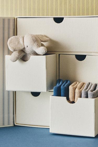BABY’S ELEPHANT MEMORY BOX - Cream by Zara - Image 0
