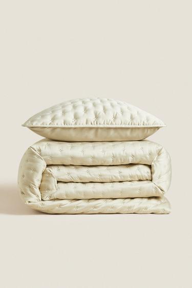 PLAIN QUILT WITH KNOTS - Cava by Zara - Image 5