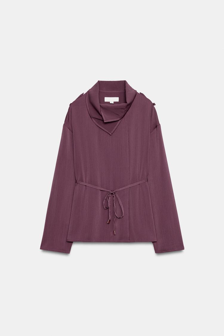 Blazer cruzado fluido 5