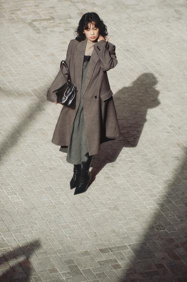 Zara 造型 - 斑紋靛藍色