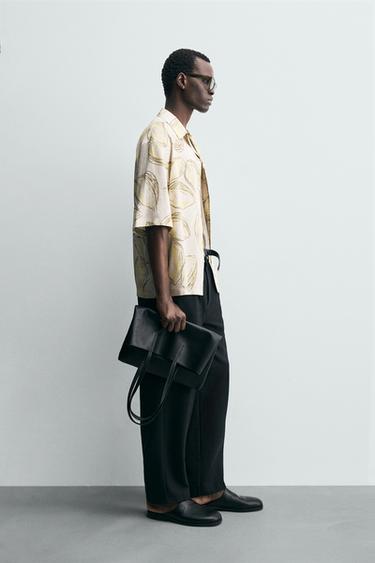 FRUIT PRINT SHIRT - Light yellow by Zara - Image 3