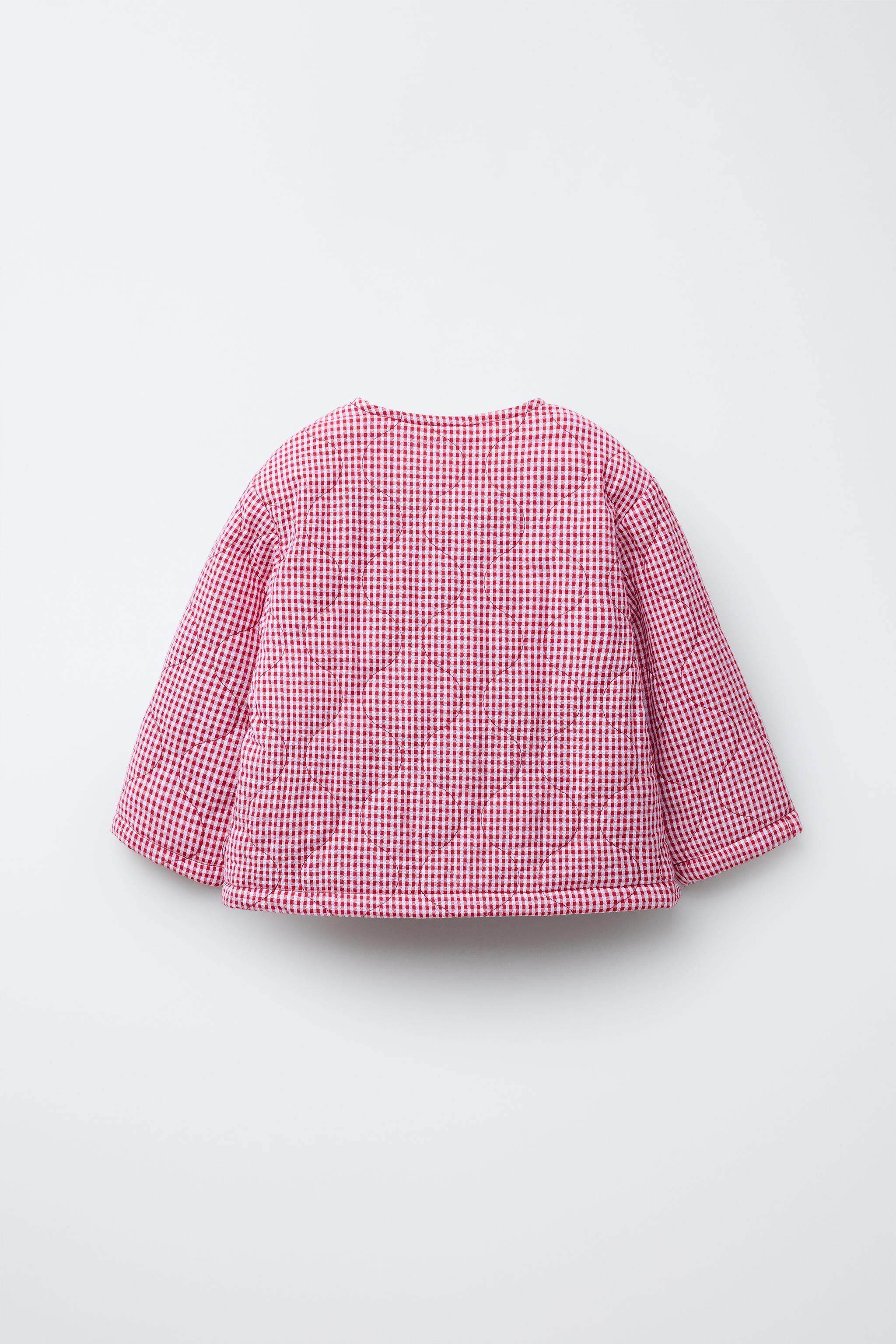 VESTE MATELASSÉE À CARREAUX VICHY