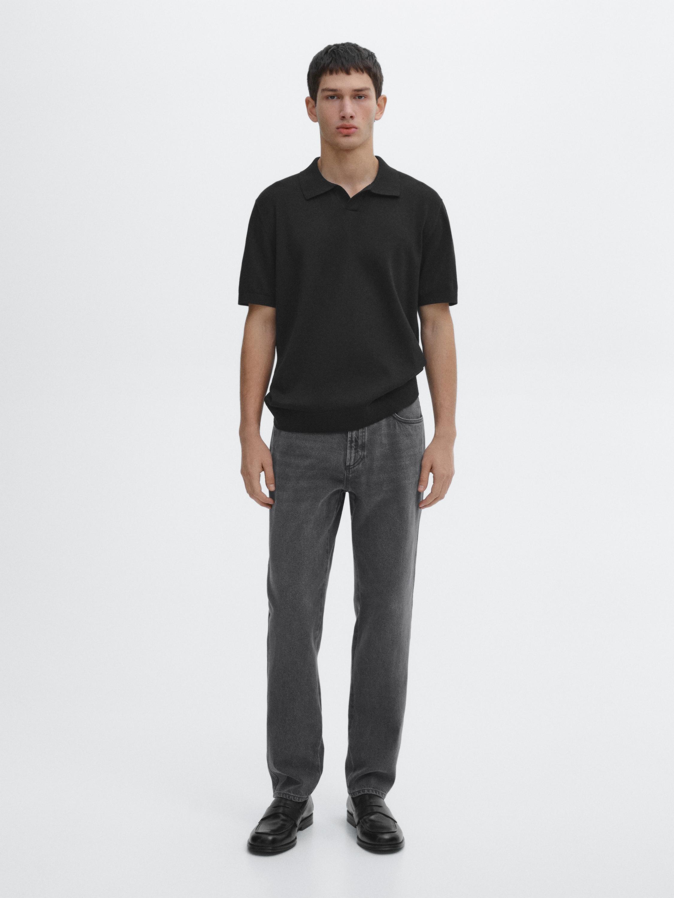 Tapered fit jeans
