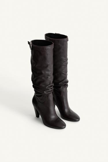 LTHR STRP HLD BTS - Zara 브라운