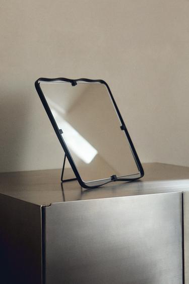 Zara METAL TABLE MIRROR - 棕色