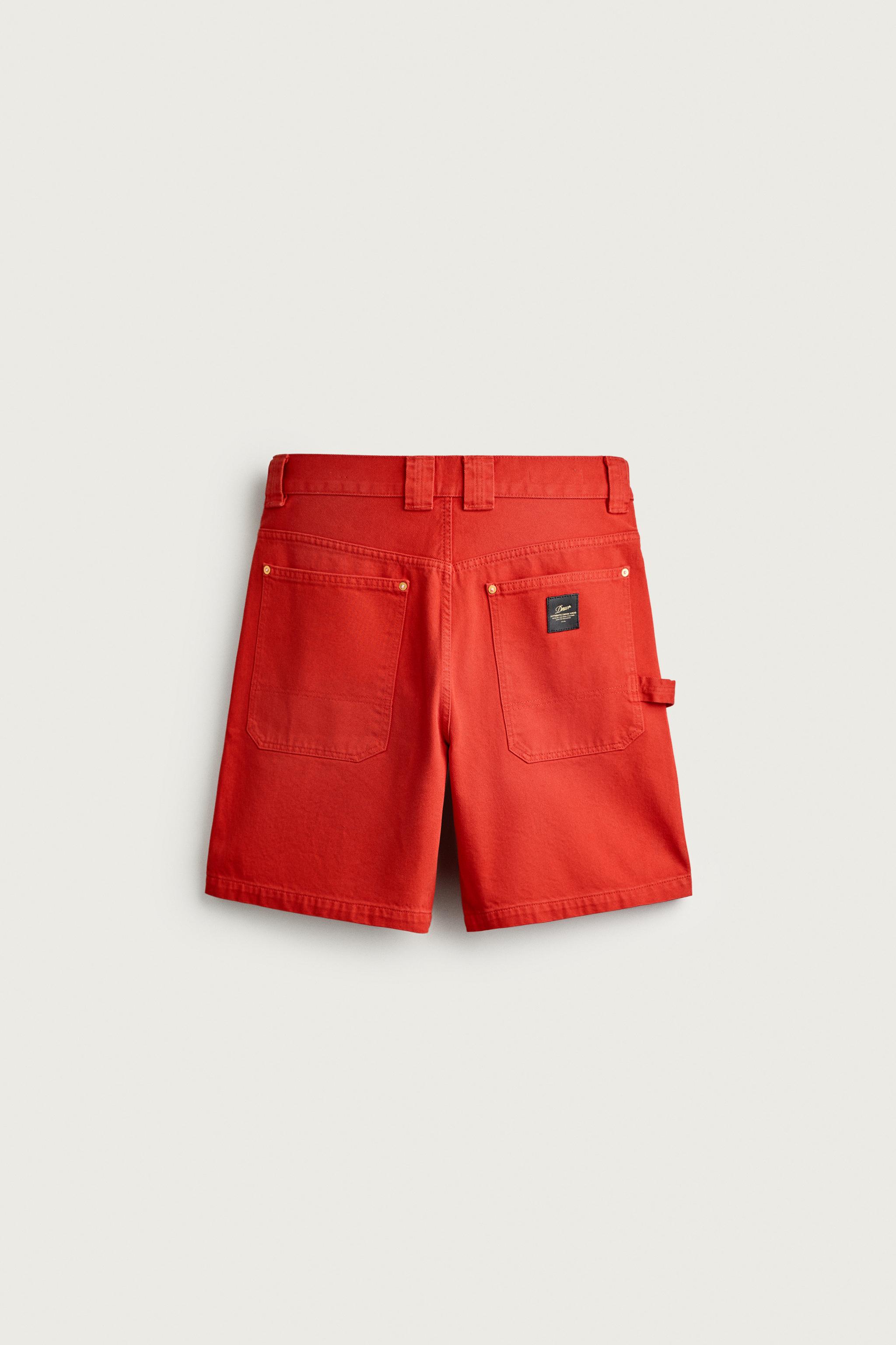 RELAXED FIT COTTON SHORTS