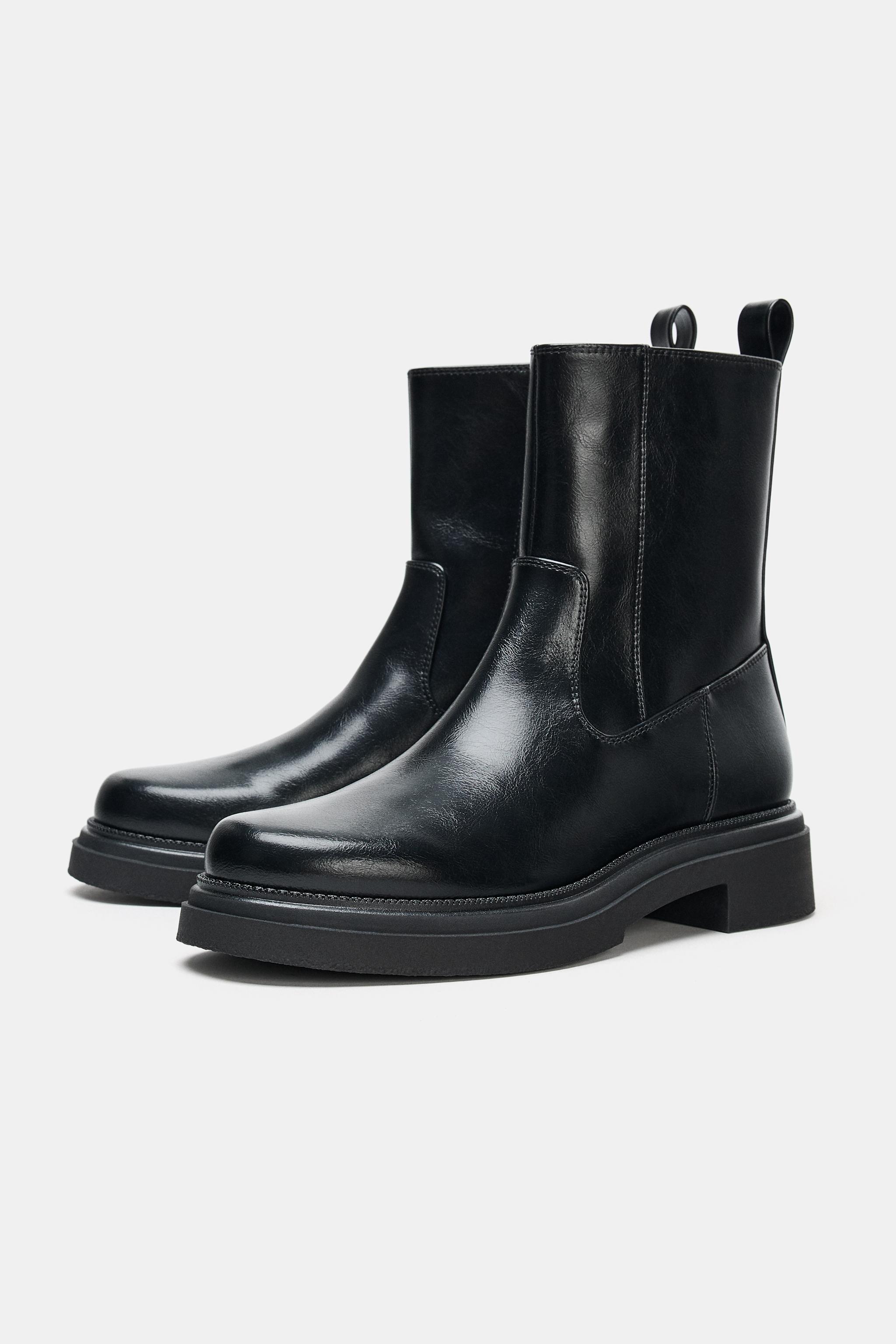 レディースチェルシーブーツ（サイドゴアブーツ） | ZARA 日本