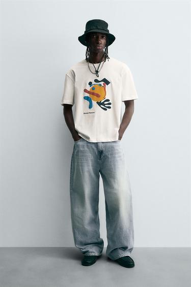 JEANS BAGGY FIT - Azul claro de Zara