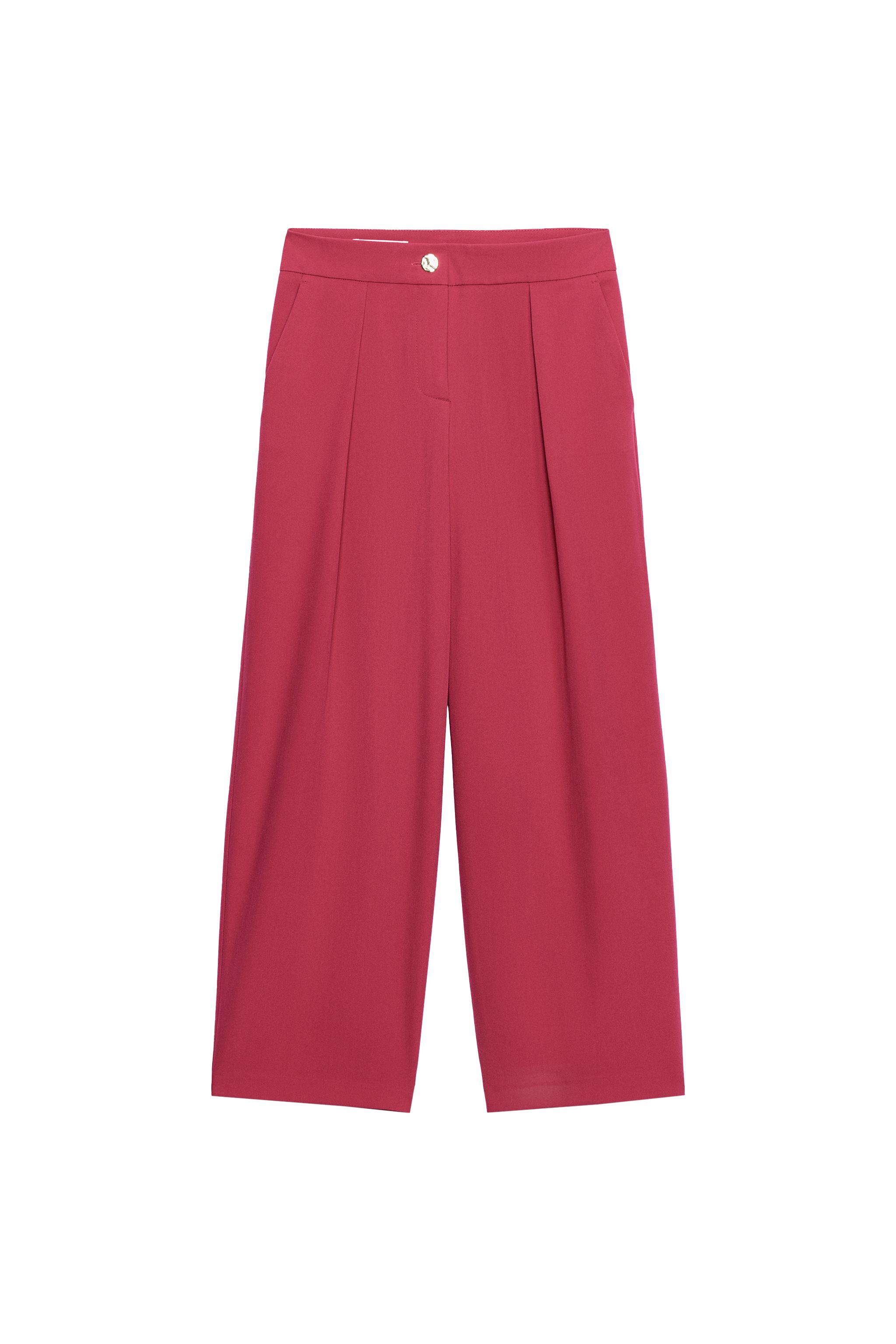 PANTALON CARROT À PINCES