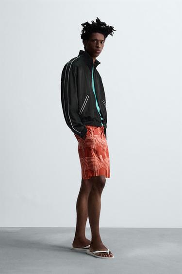 EMBROIDERED BOMBER JACKET© OTIS KWAME KYE QUAICOE - Black by Zara - Image 3