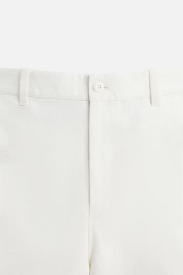 BERMUDA RELAXED FIT - Blanc de Zara - Image 7