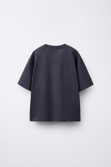 T-SHIRT IMPRIMÉ LILO & STITCH © DISNEY - Gris anthracite de Zara - Image 1