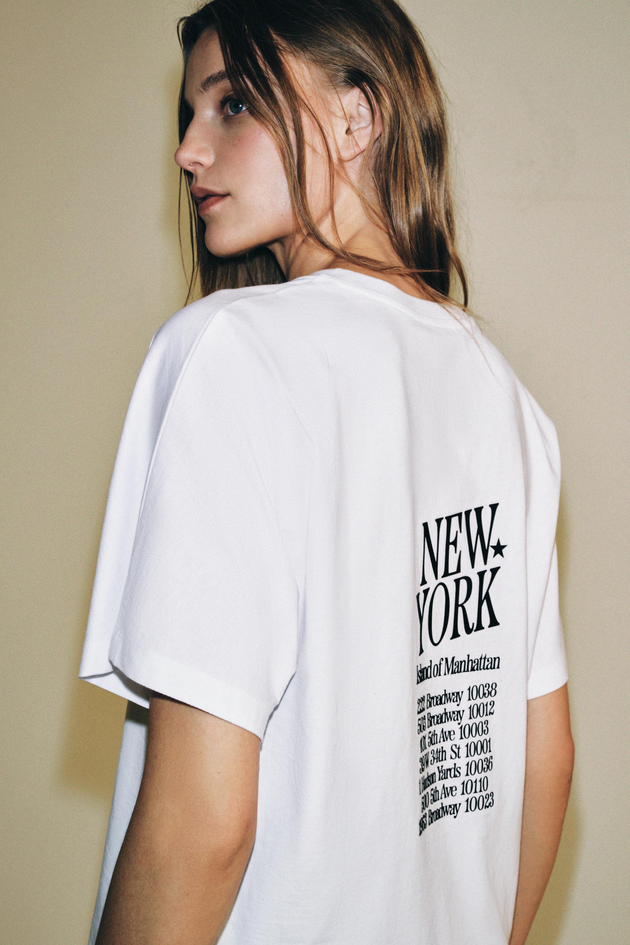 OVERSIZED TEXT T-SHIRT
