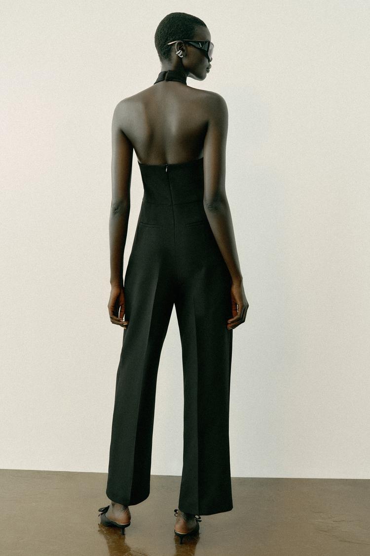 Enterizo con halter cruzado 6