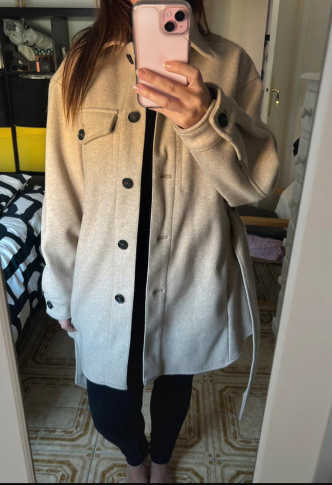 SOFT OVERSHIRT WITH BELT