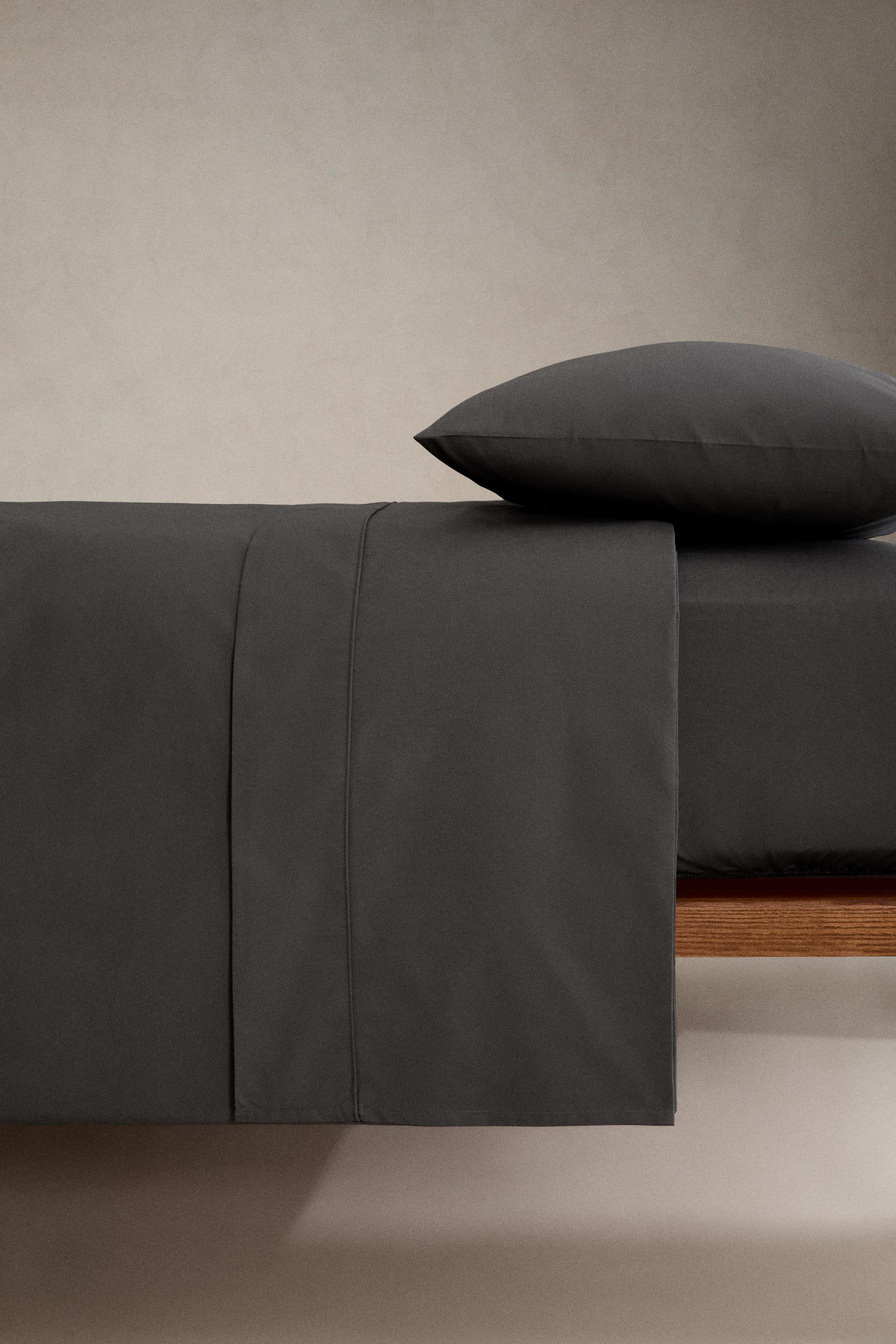 PERCALE COTTON FLAT SHEET (300 THREAD COUNT)