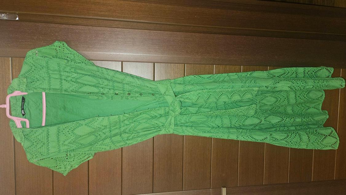 SHIRT DRESS WITH CUTWORK EMBROIDERY - Image 7