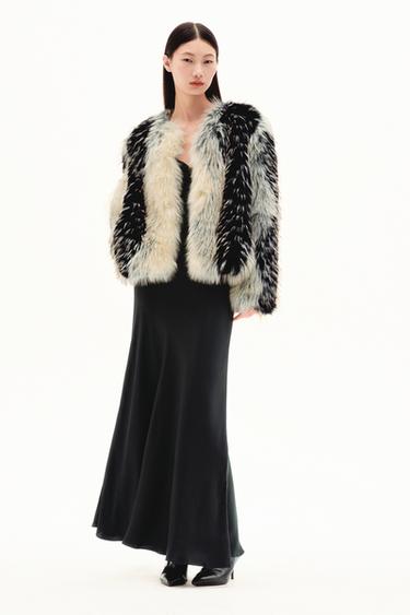 Zara ZW COLLECTION 細肩帶洋裝 - 黑色