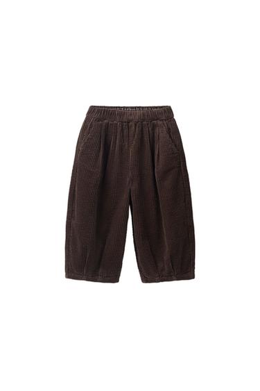 Zaras MANCHESTERBYXA BALLOON - Brun