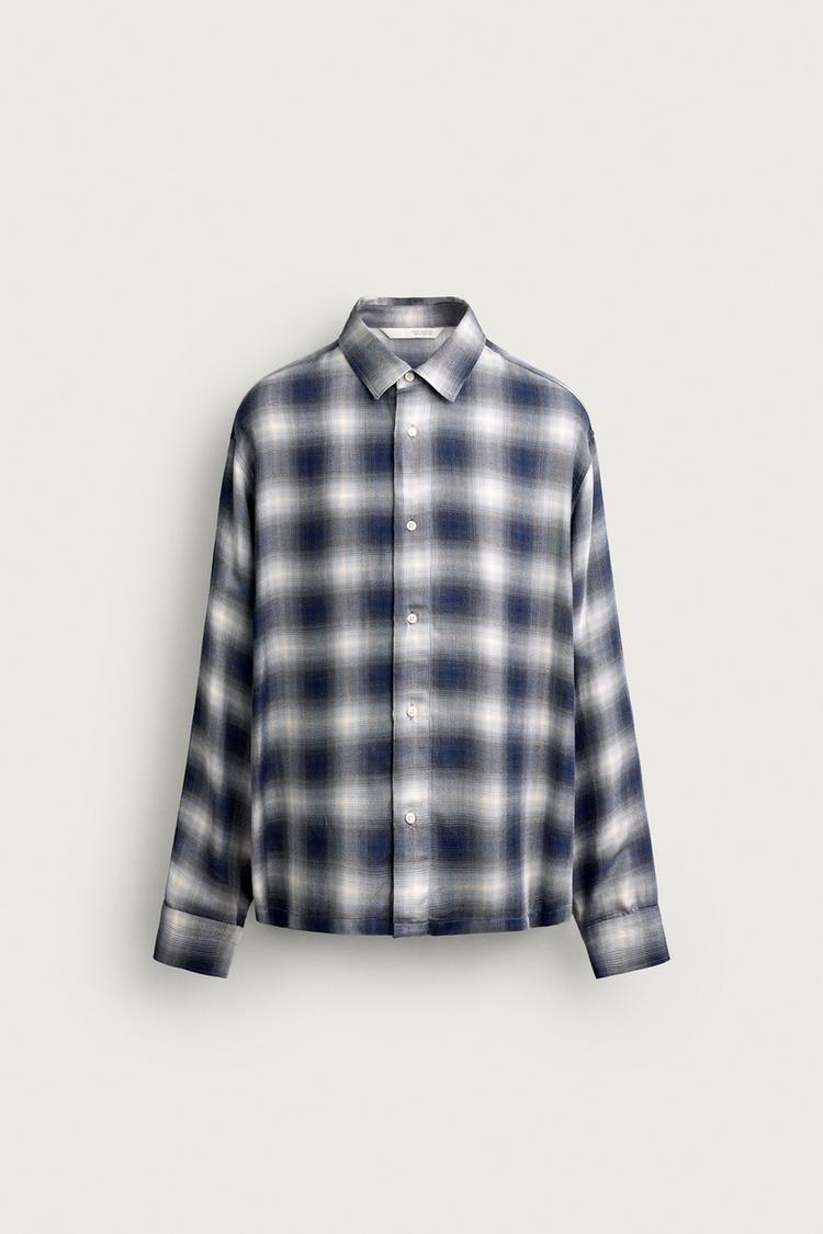 FLOWING CHECK SHIRT
