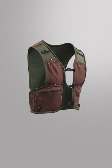 TECHNISCH SPORTVEST - Bordeauxrood van Zara - Afbeelding 0