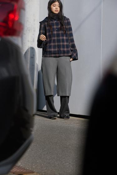 ZW COLLECTION LONG BERMUDA SHORTS - Grey marl by Zara