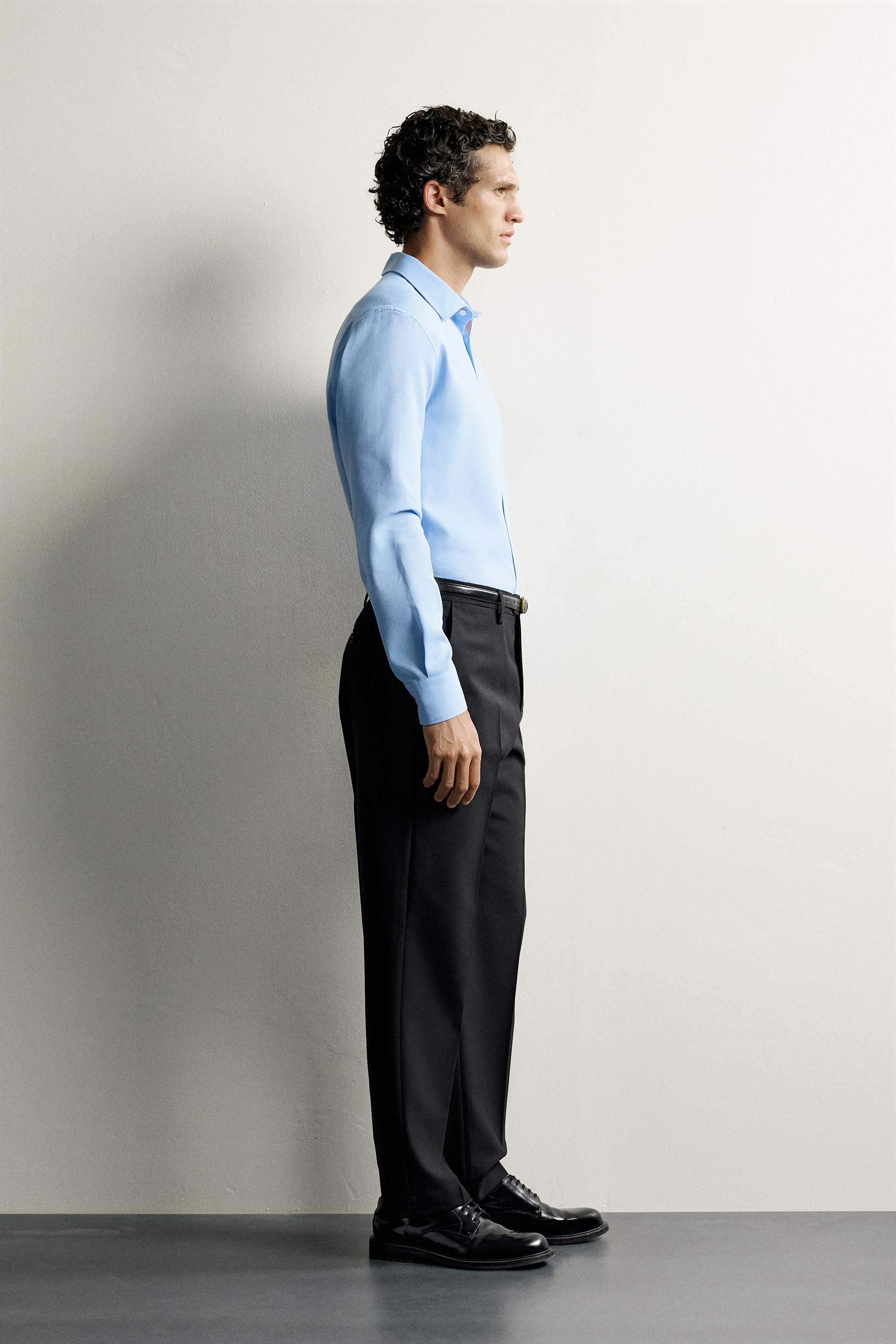 CHEMISE TEXTURÉE EASY CARE