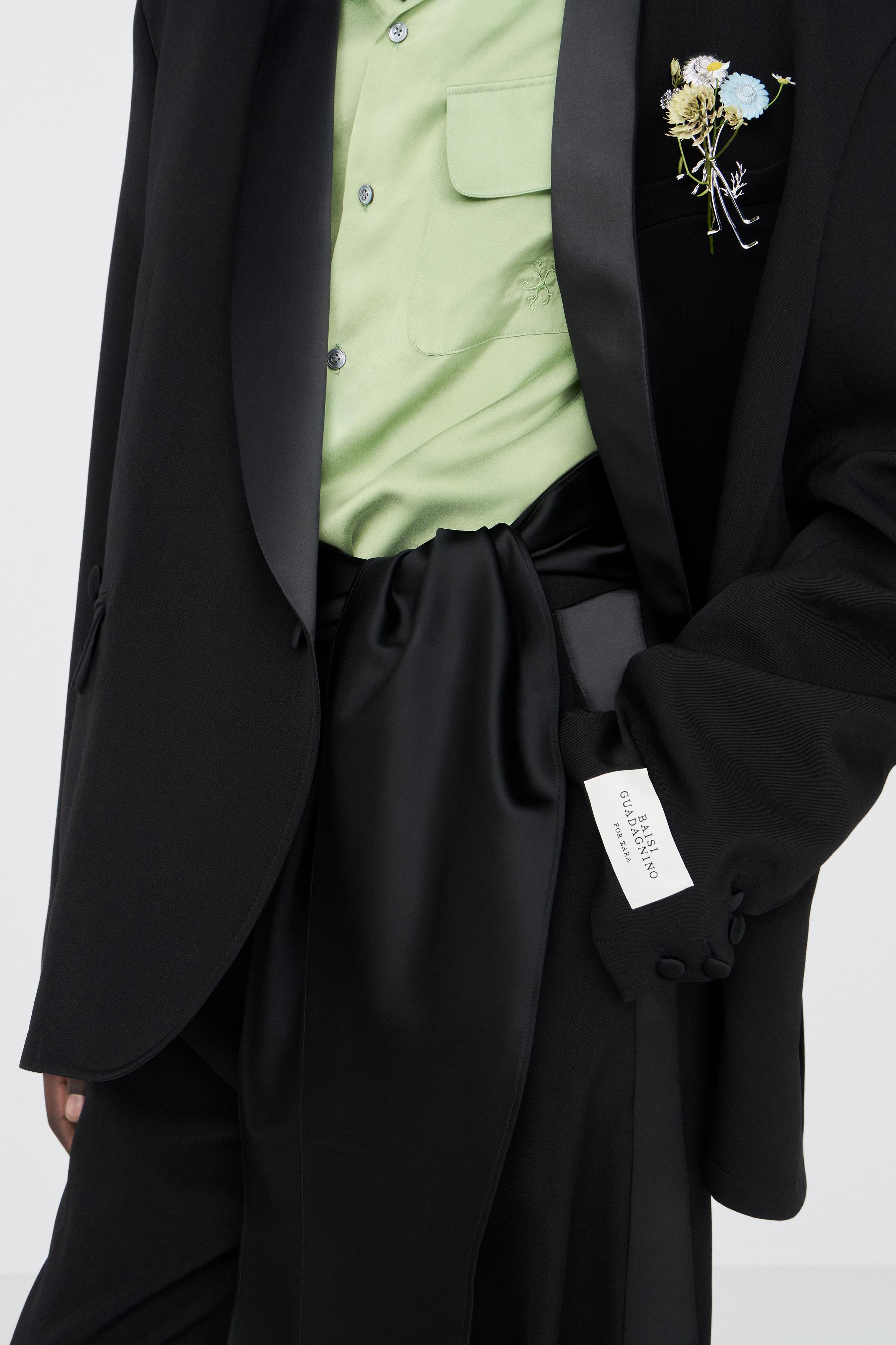 100% SILK POCKET SHIRT - thumbnail 9