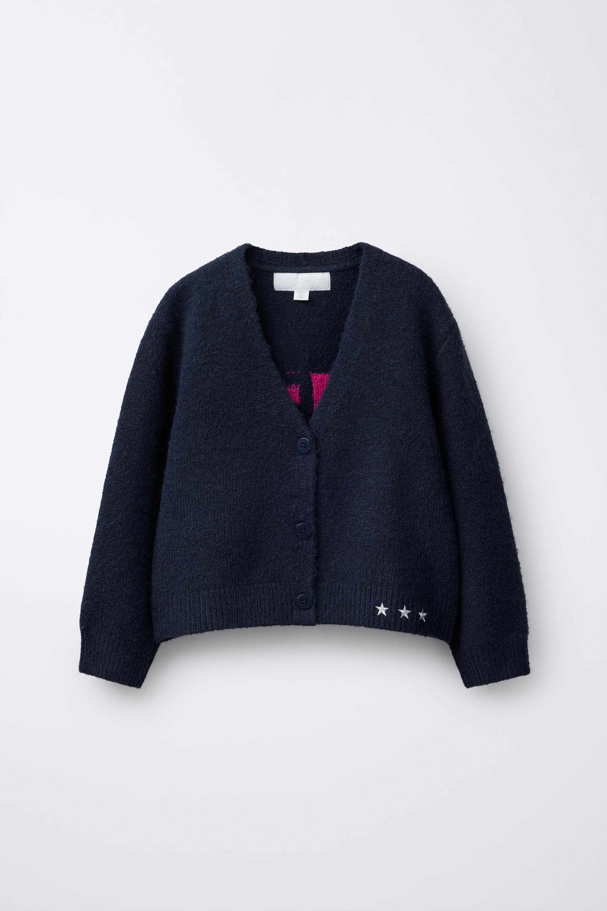 Blugirl Blumarine 星＆ハート&マリン ニットカーディガン ブルーガール ブルマリン BLUGIRL BLUMARINE フリルロングニット