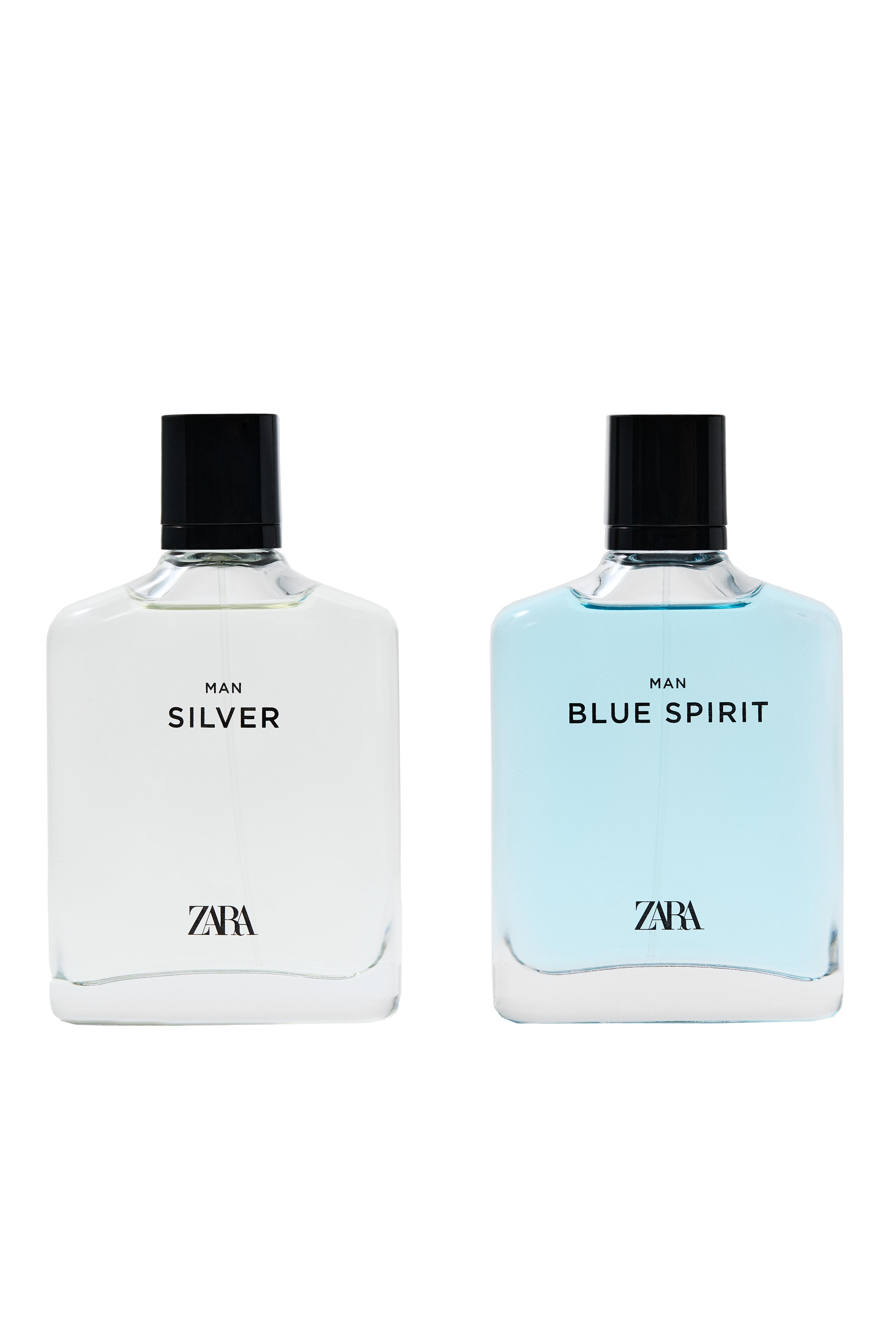 ZARA MAN ザラ　マン　ブルースピリット　オードトワレ　香水　80ml MAN SILVER ZARA MAN BLUE SPIRIT オードトワレ 100ML + 100ML (3.38