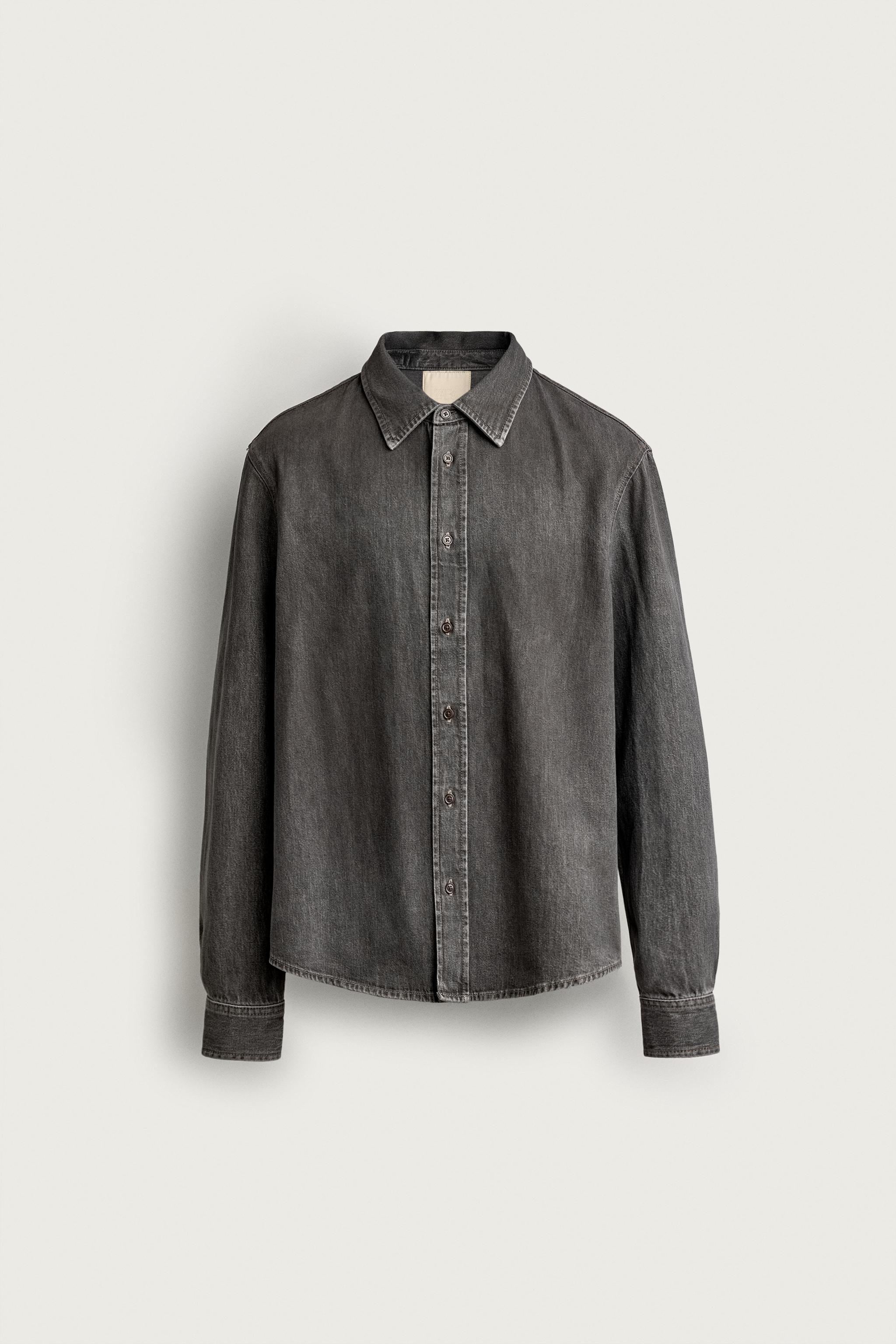 WASHED DENIM SHIRT