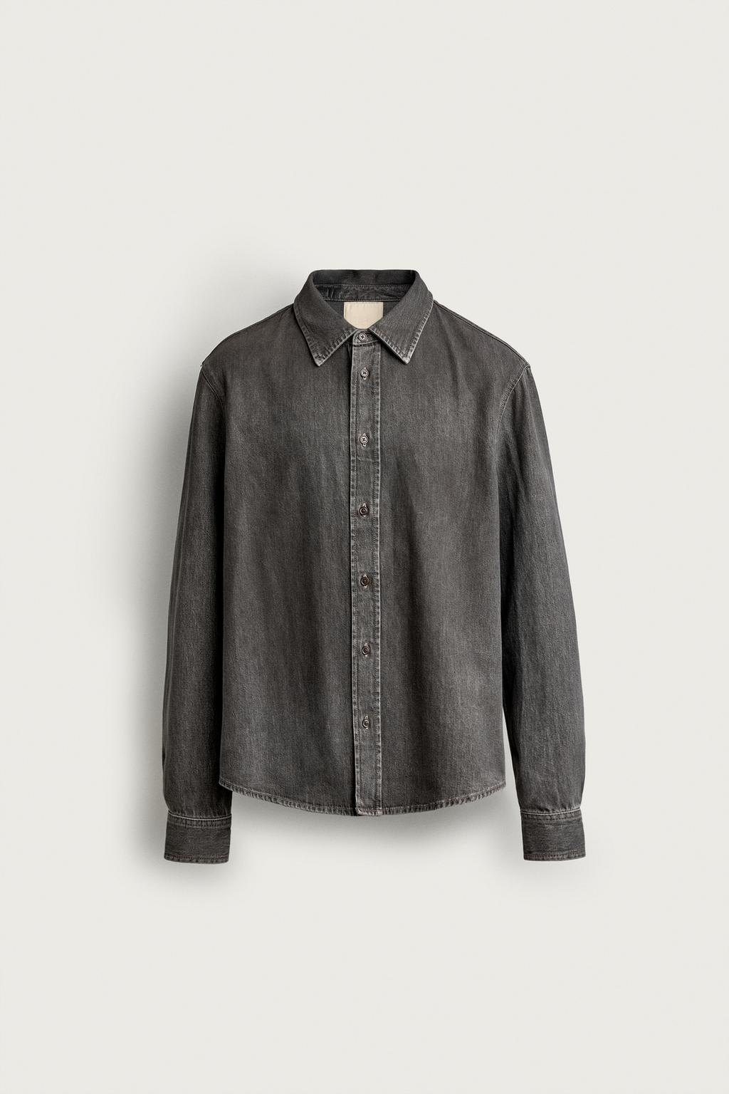 WASHED DENIM SHIRT