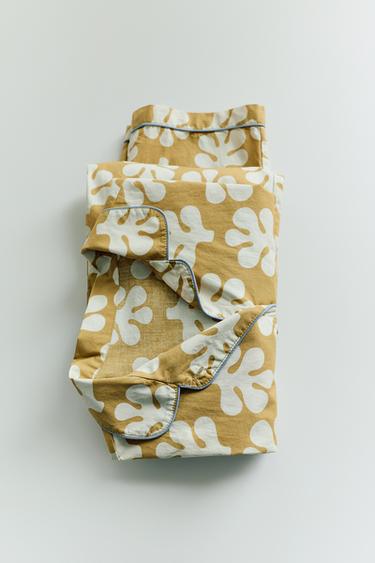 3-14 YEARS/ FLORAL SHIRT AND TROUSERS PYJAMAS - 350 by Zara