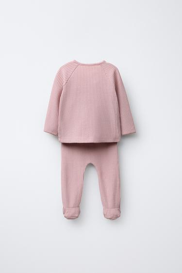 ENSEMBLE T-SHIRT ET LEGGING PICUETA - Rose craie de Zara - Image 1