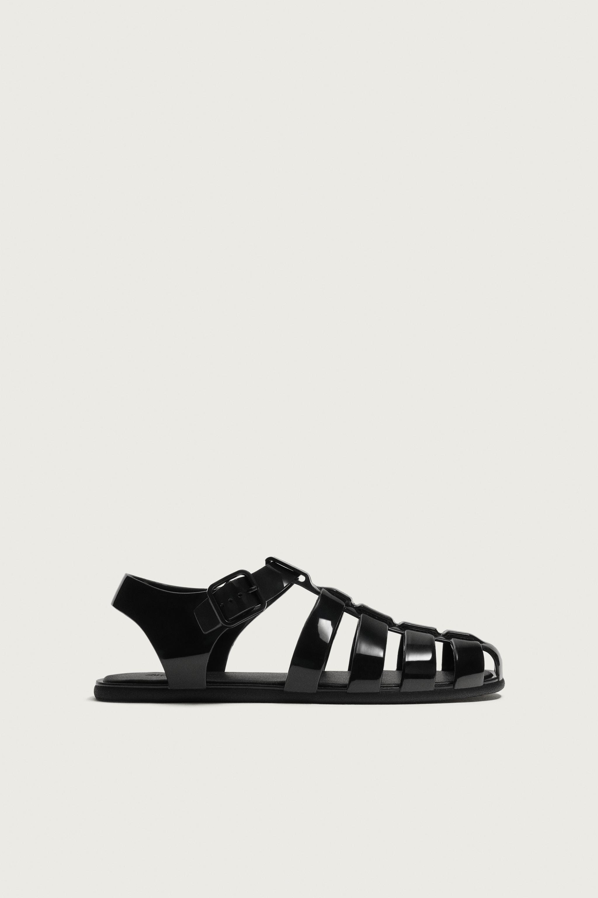 FISHERMAN SANDALS — Black