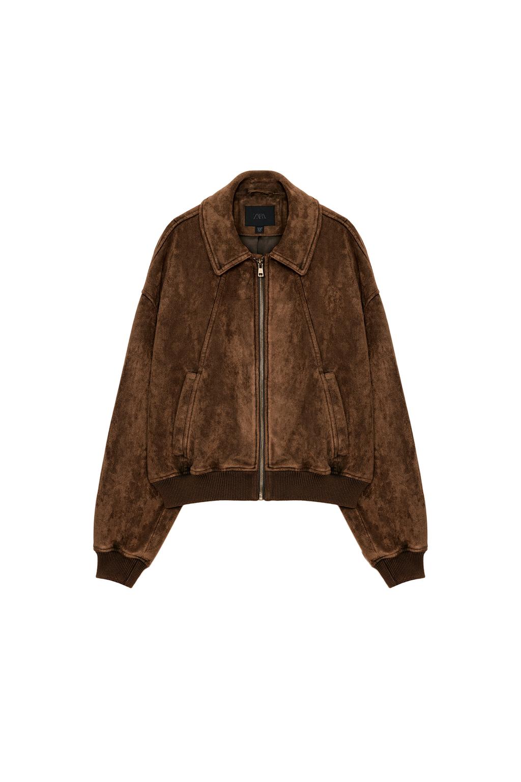 FAUX SUEDE JACKET - image 3