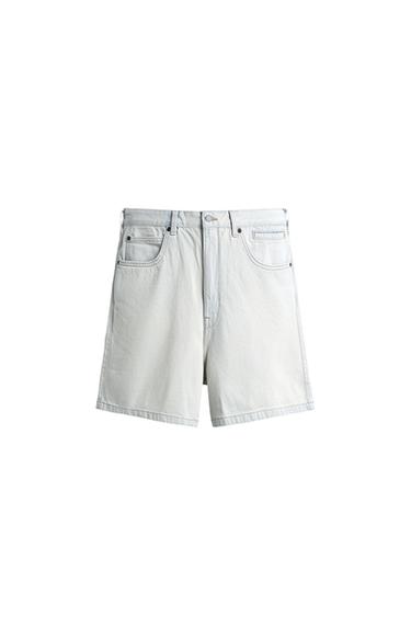 REGULAR FIT DENIM SHORTS