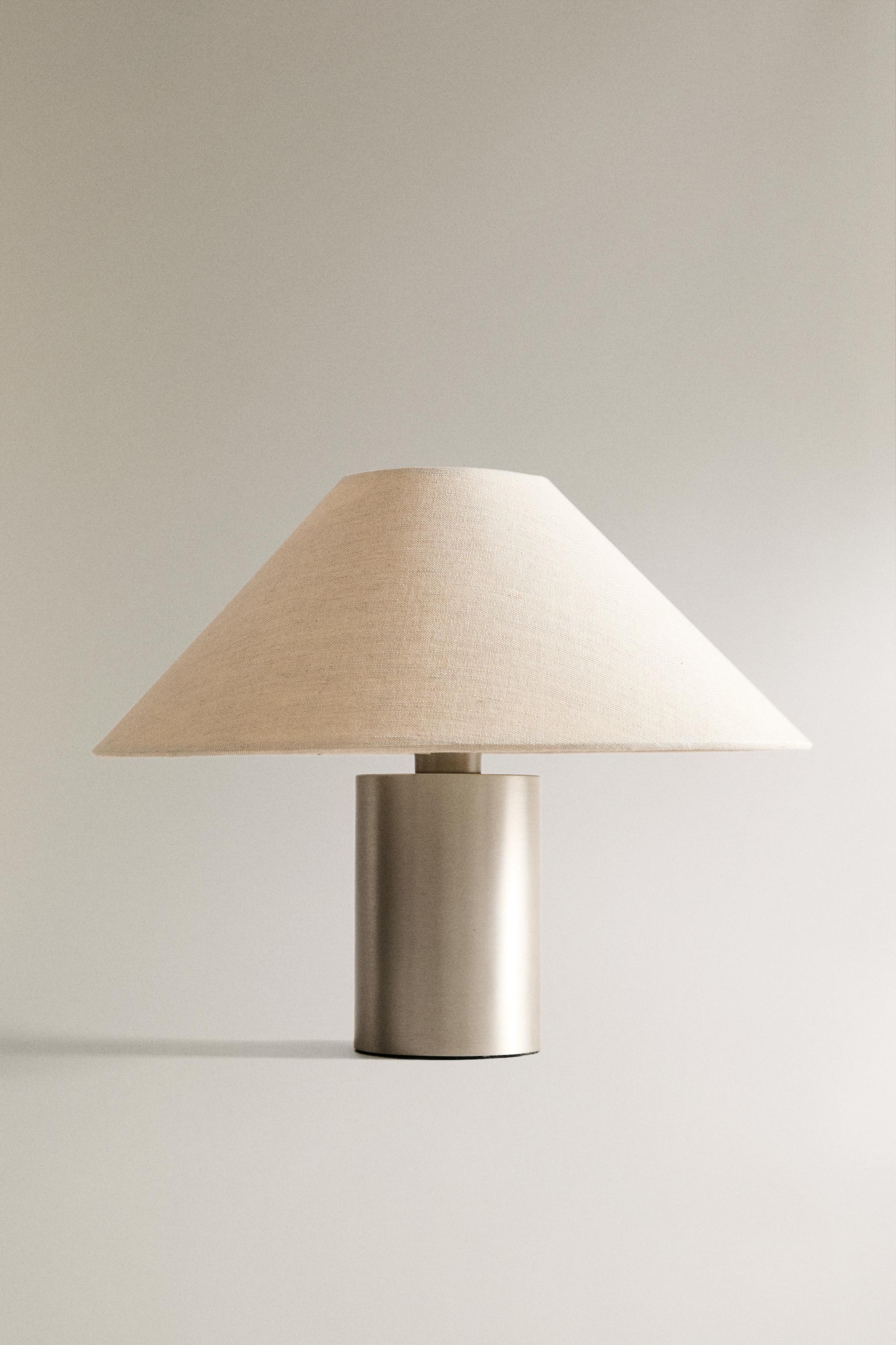 METAL TABLE LAMP - Silver | ZARA Canada