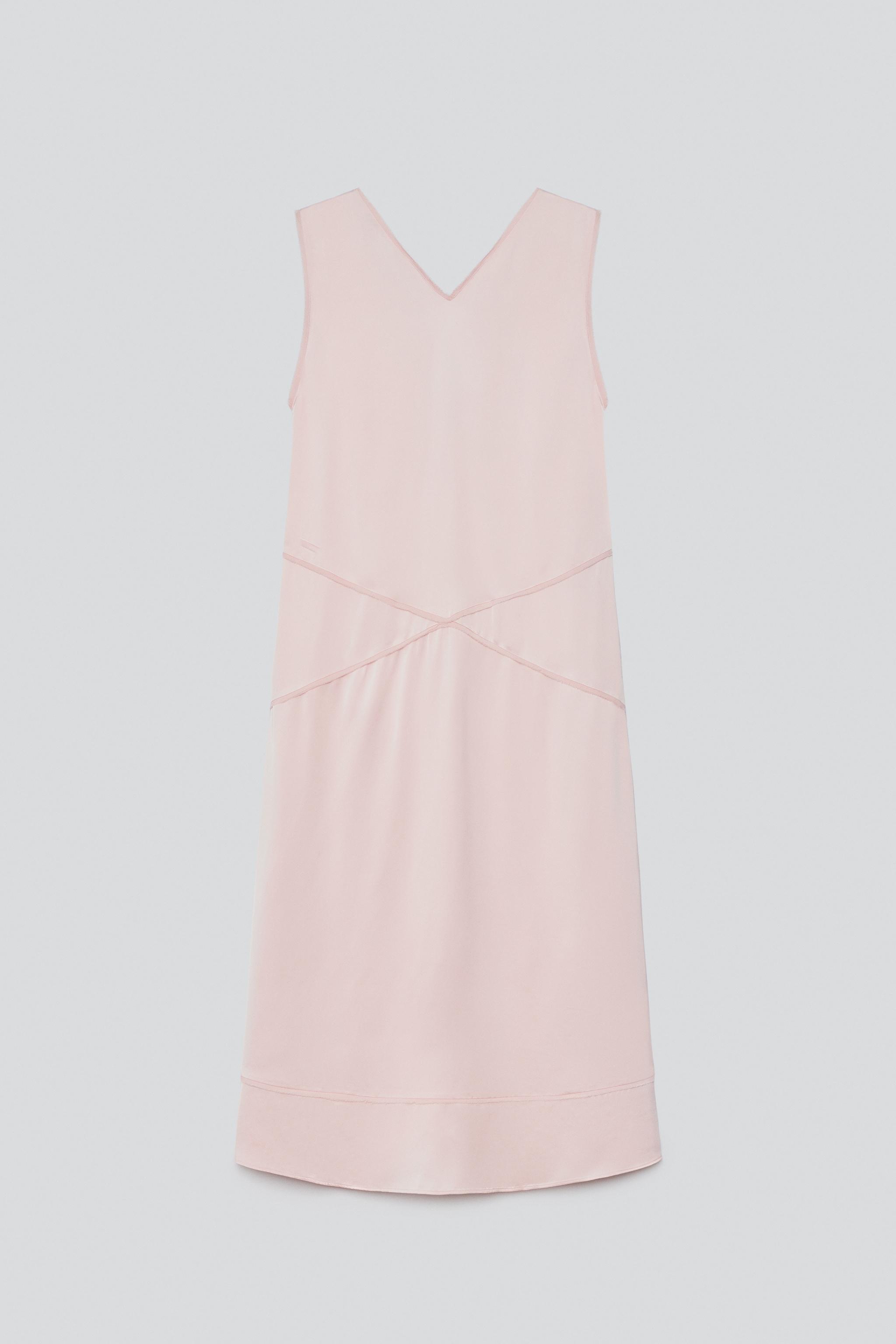 STRAIGHT SLIP DRESS - thumbnail 6