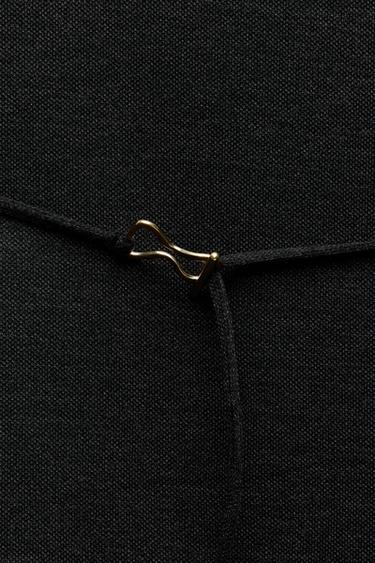 TOP PERKINS SOFT PIQUÉ - gris antracita de Zara
