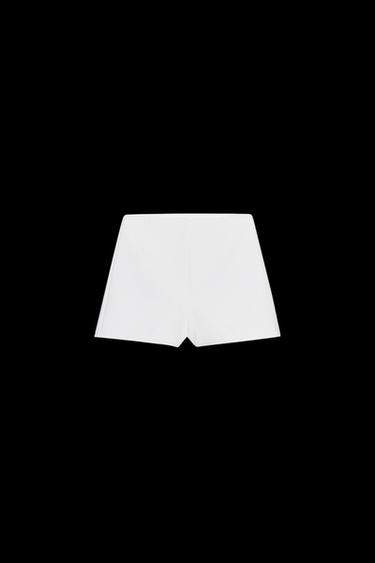 HIGH-WAIST SHORTS - White by Zara - Image 0