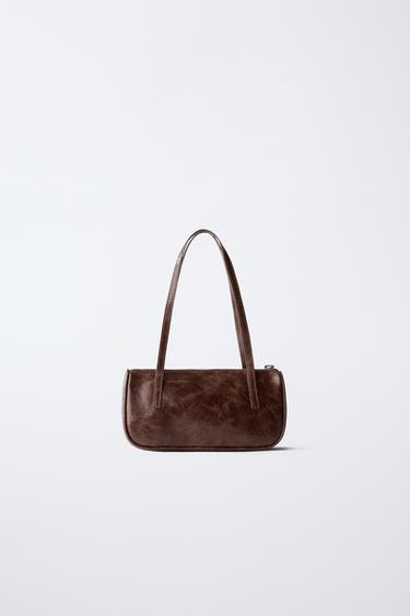 BUCKLE SHOULDER BAG - Brown by Zara - Image 4
