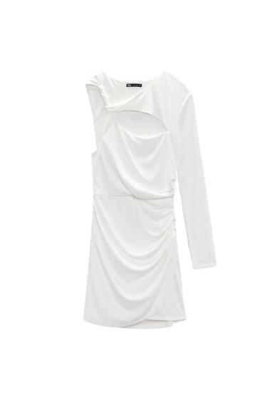 TWISTED ASYMMETRIC DRESS