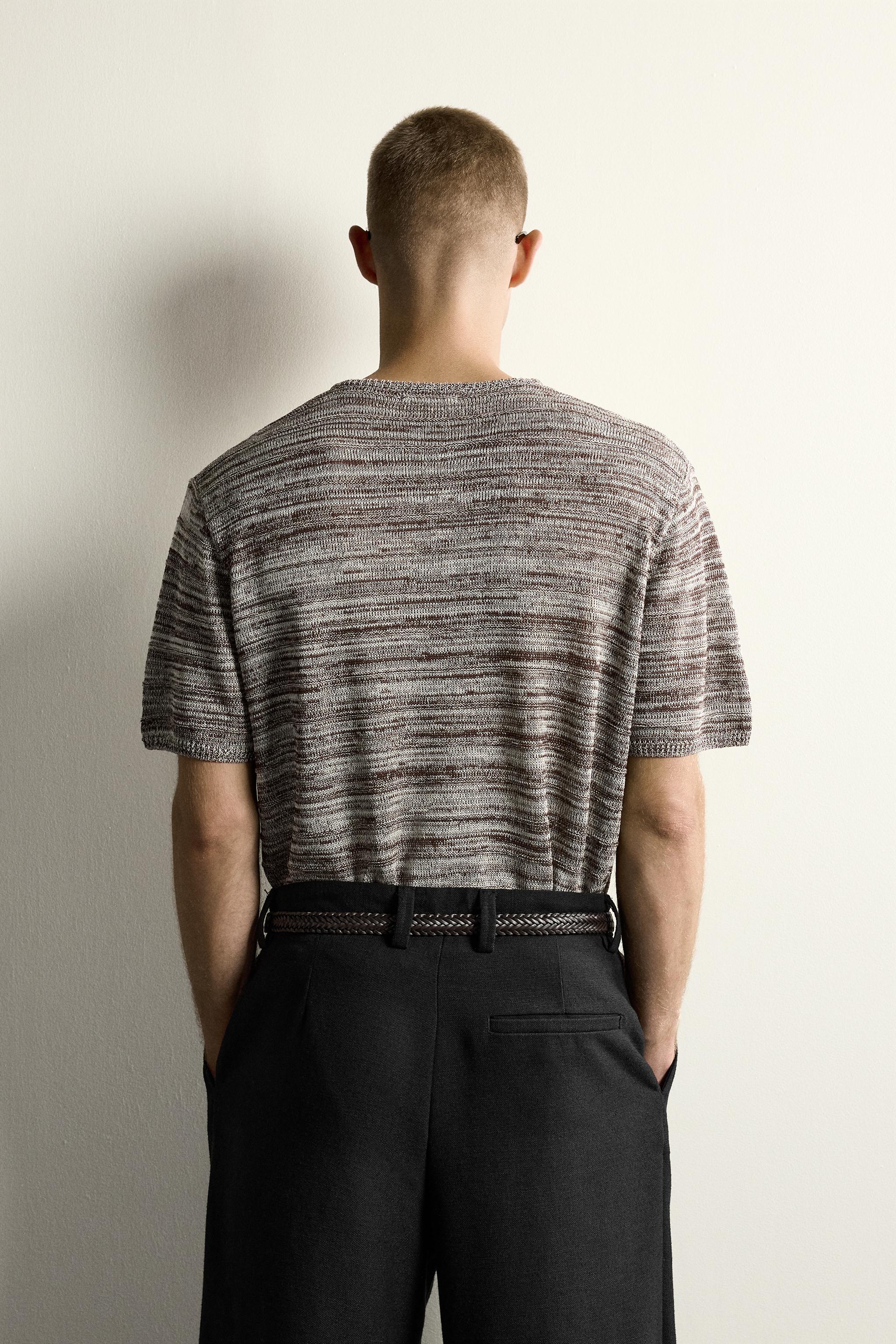 KNIT HENLEY SHIRT