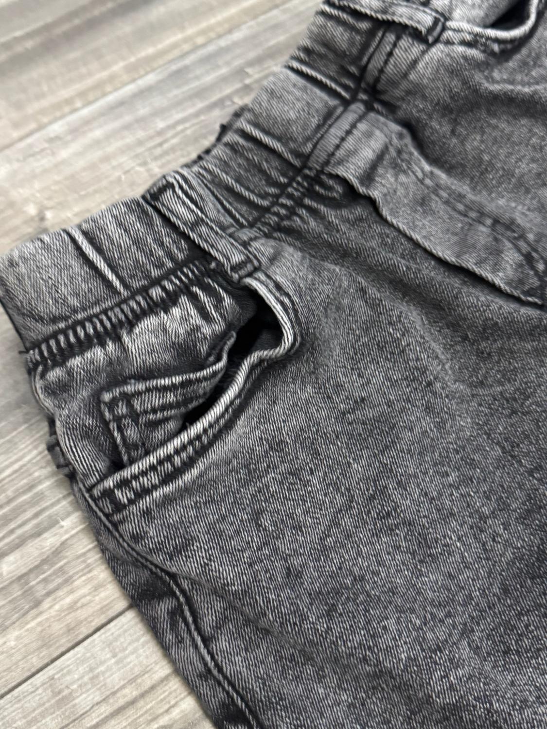 BALLOON COMFY DENIM BERMUDA SHORTS - Image 3